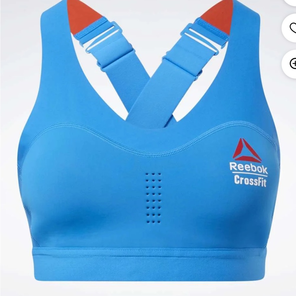 Reebok CrossFit Sports Bra Small/Medium Blue